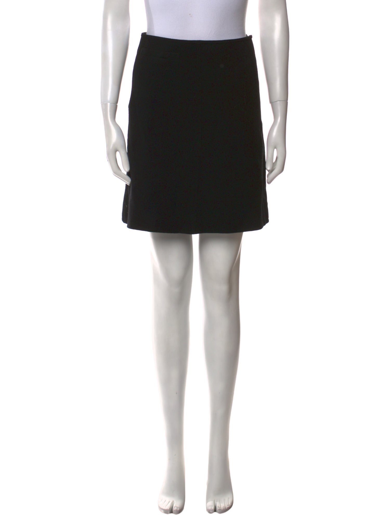 Courrèges Wool Mini Skirt