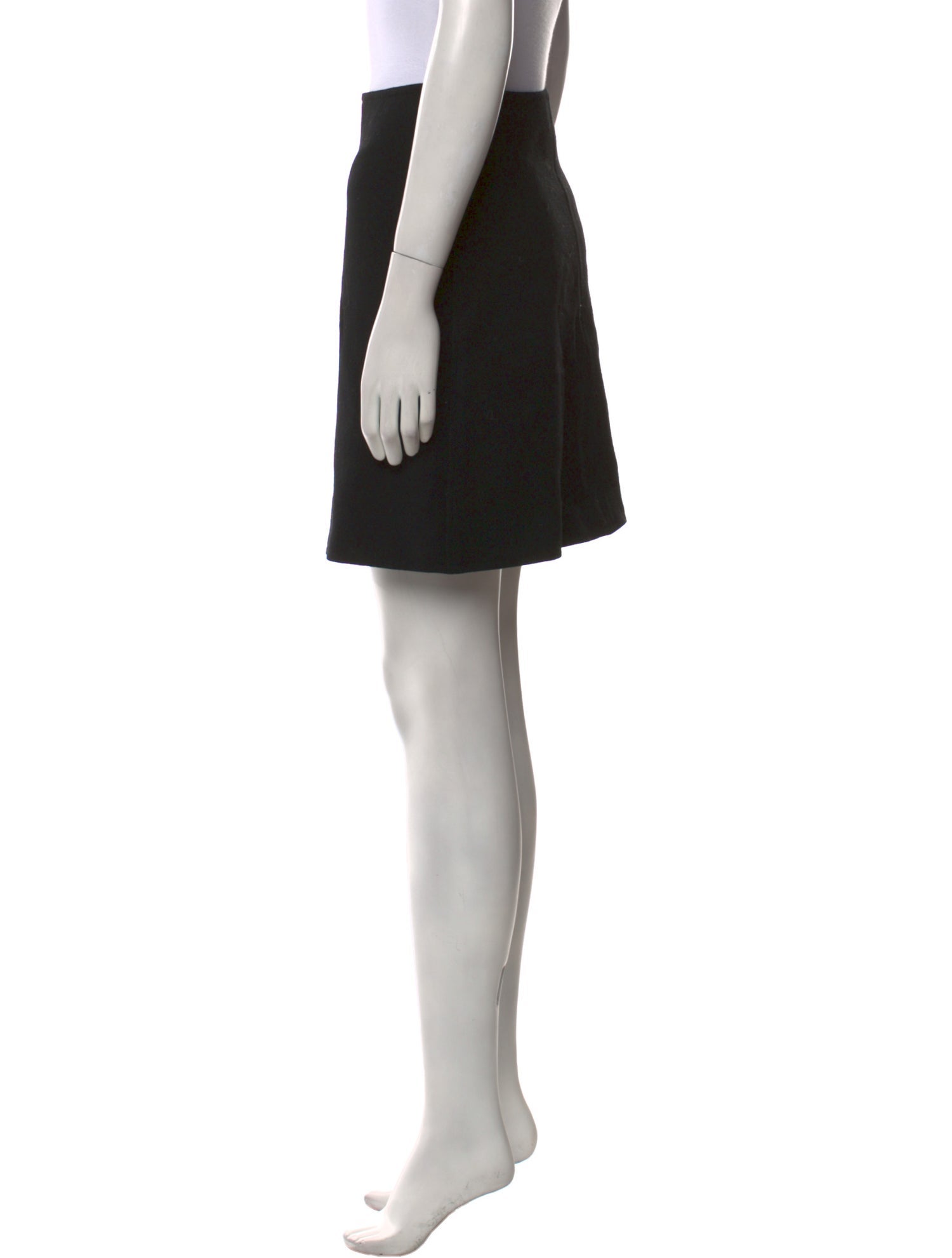 Courrèges Wool Mini Skirt