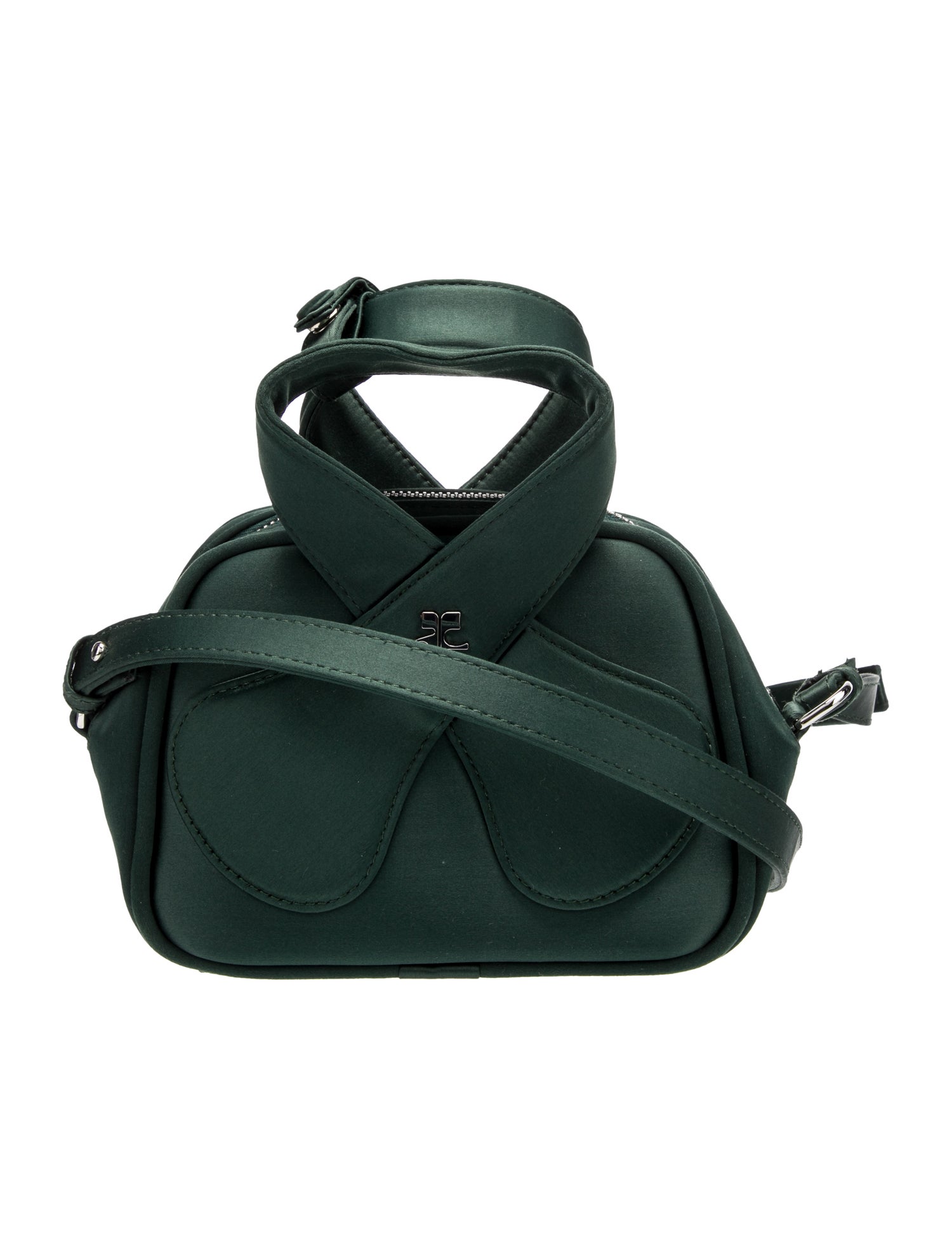 Courrèges Satin Crossbody Bag