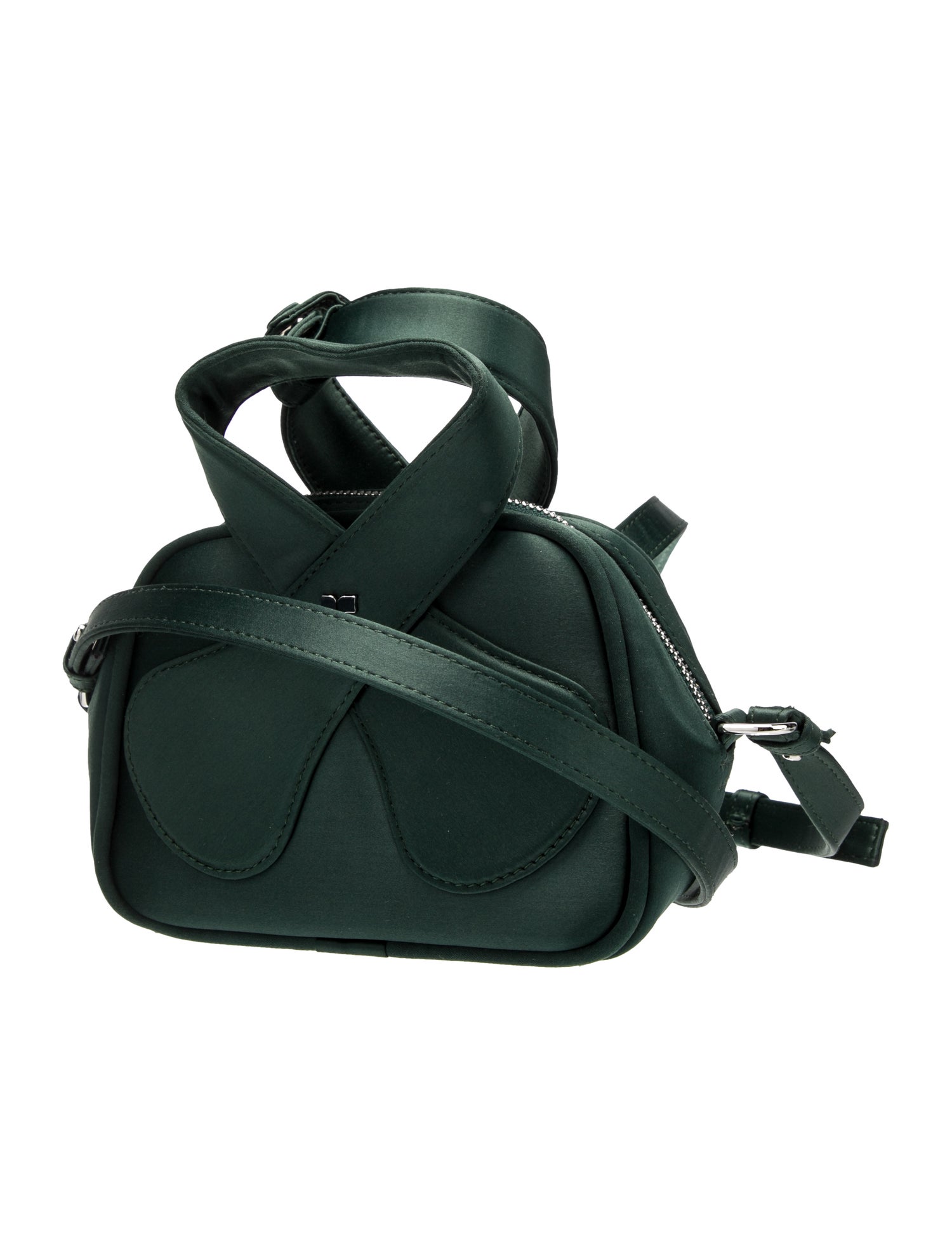 Courrèges Satin Crossbody Bag