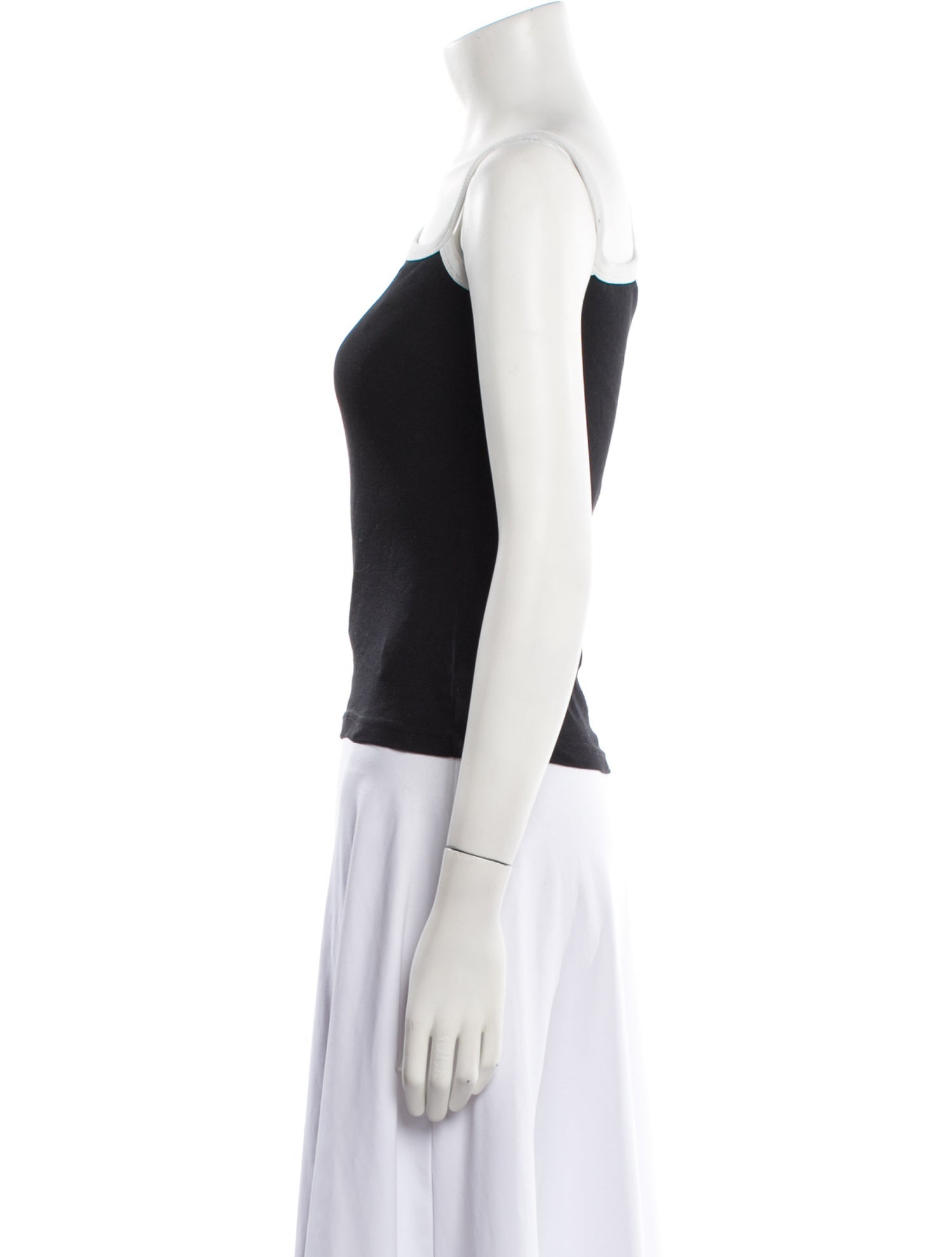 Courrèges One-Shoulder Long Sleeve Top