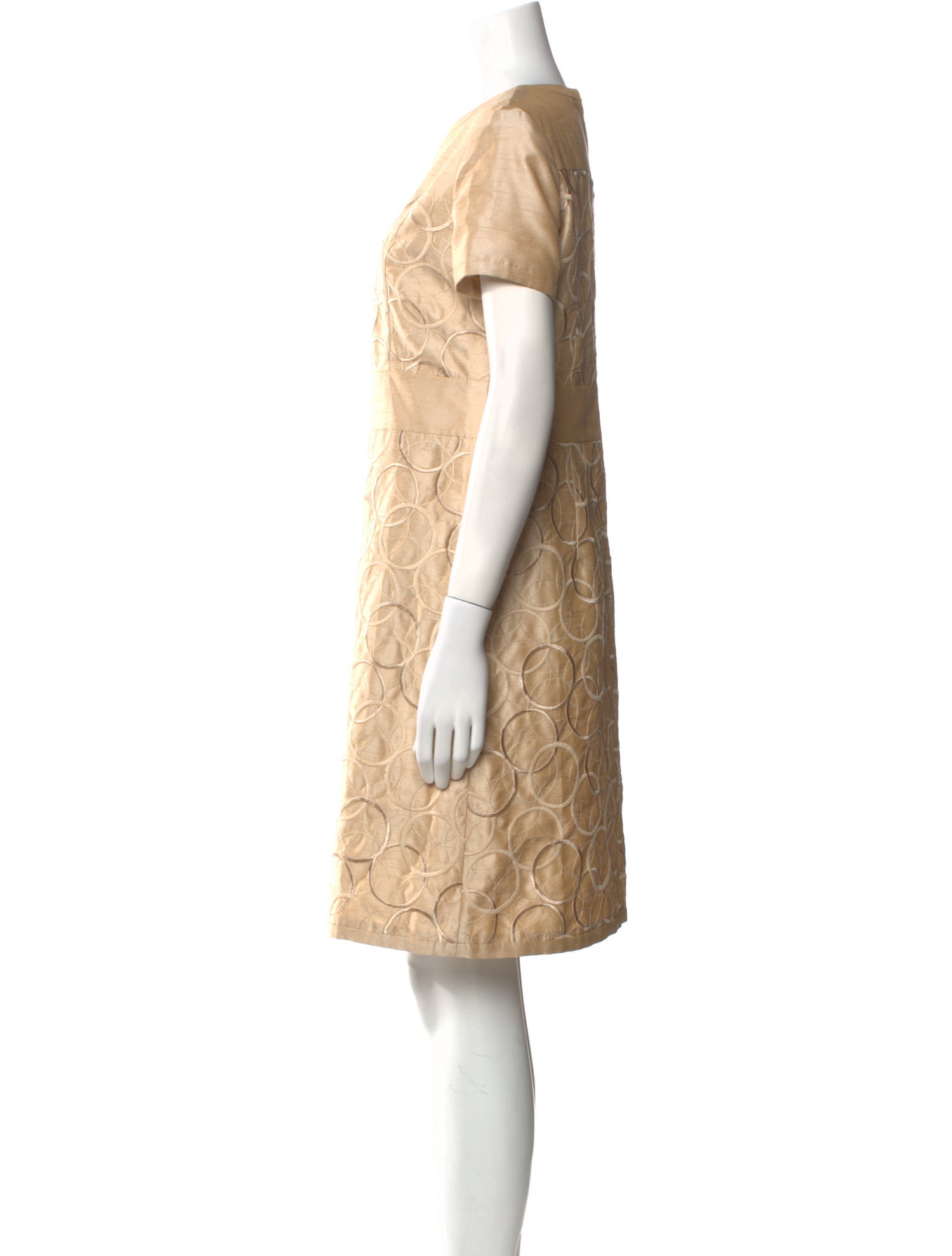 Courrèges Scoop Neck Mini Dress