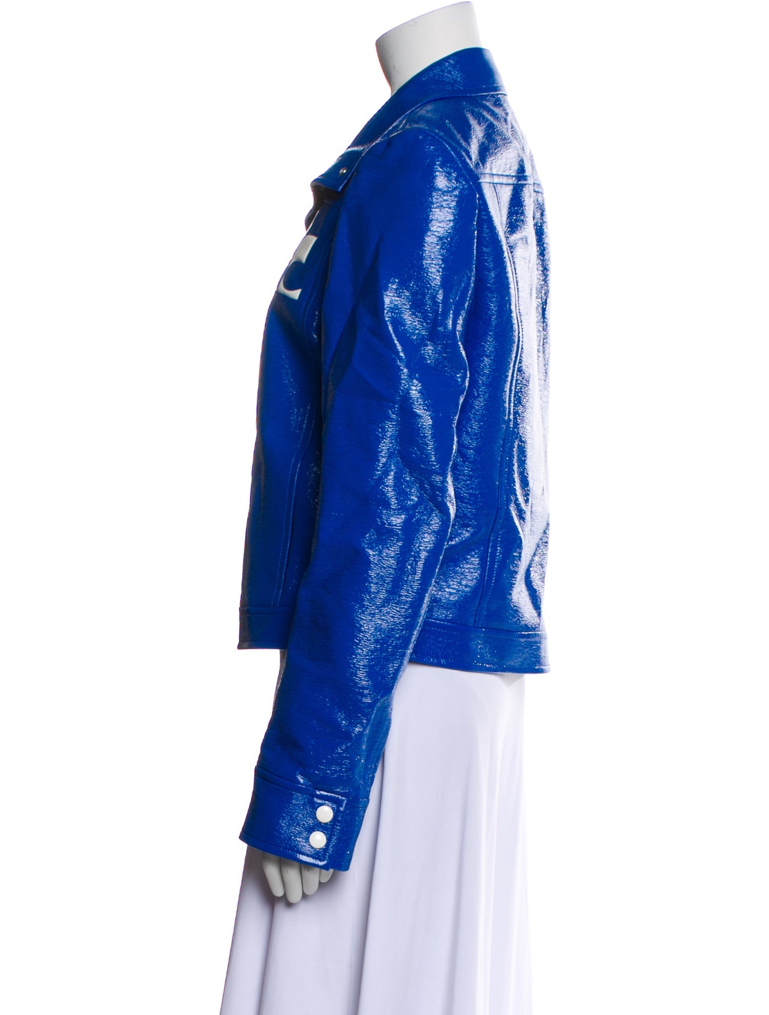 Courrèges Faux Fur Biker Jacket w/ Tags