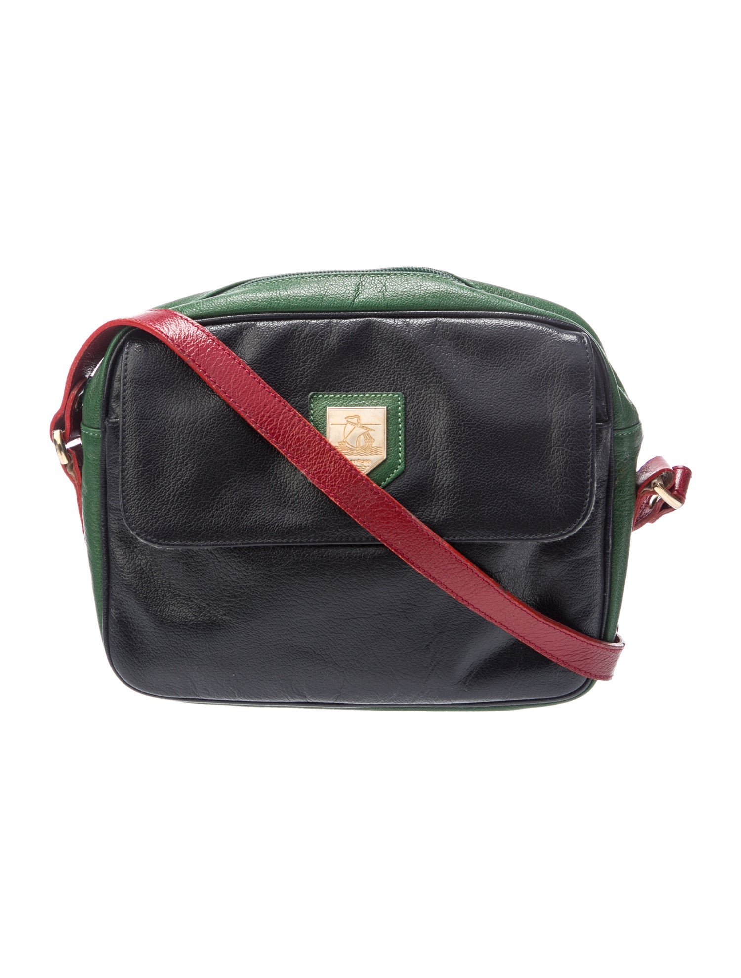 Courrèges Leather Shoulder Bag