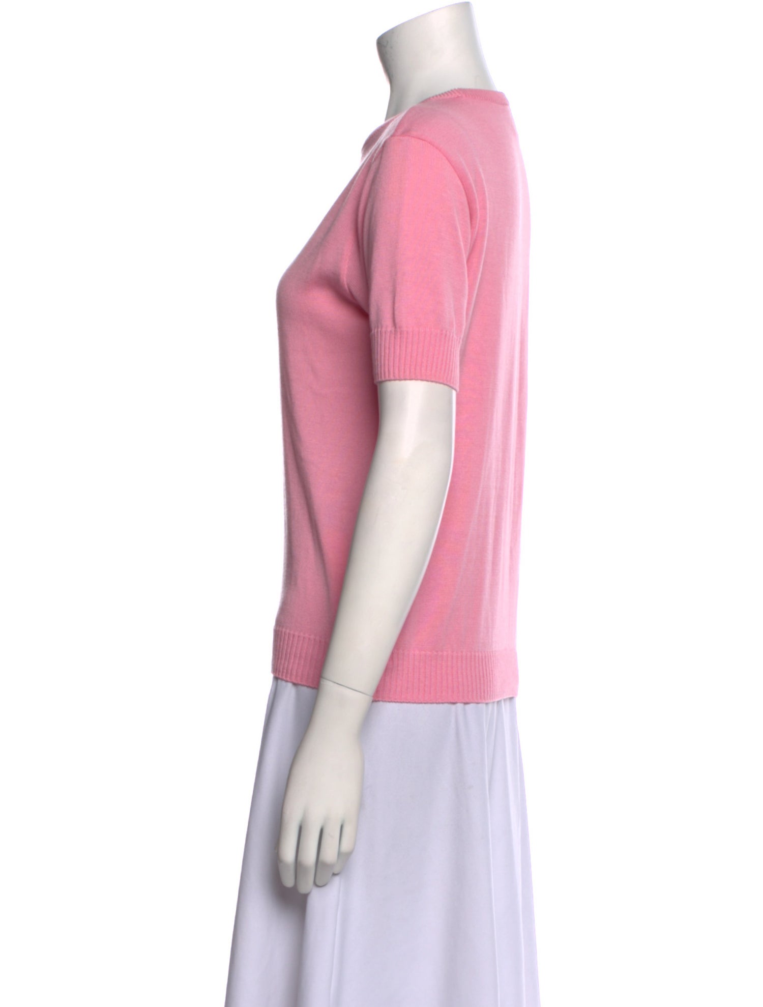 Courrèges Merino Wool Crew Neck Sweater