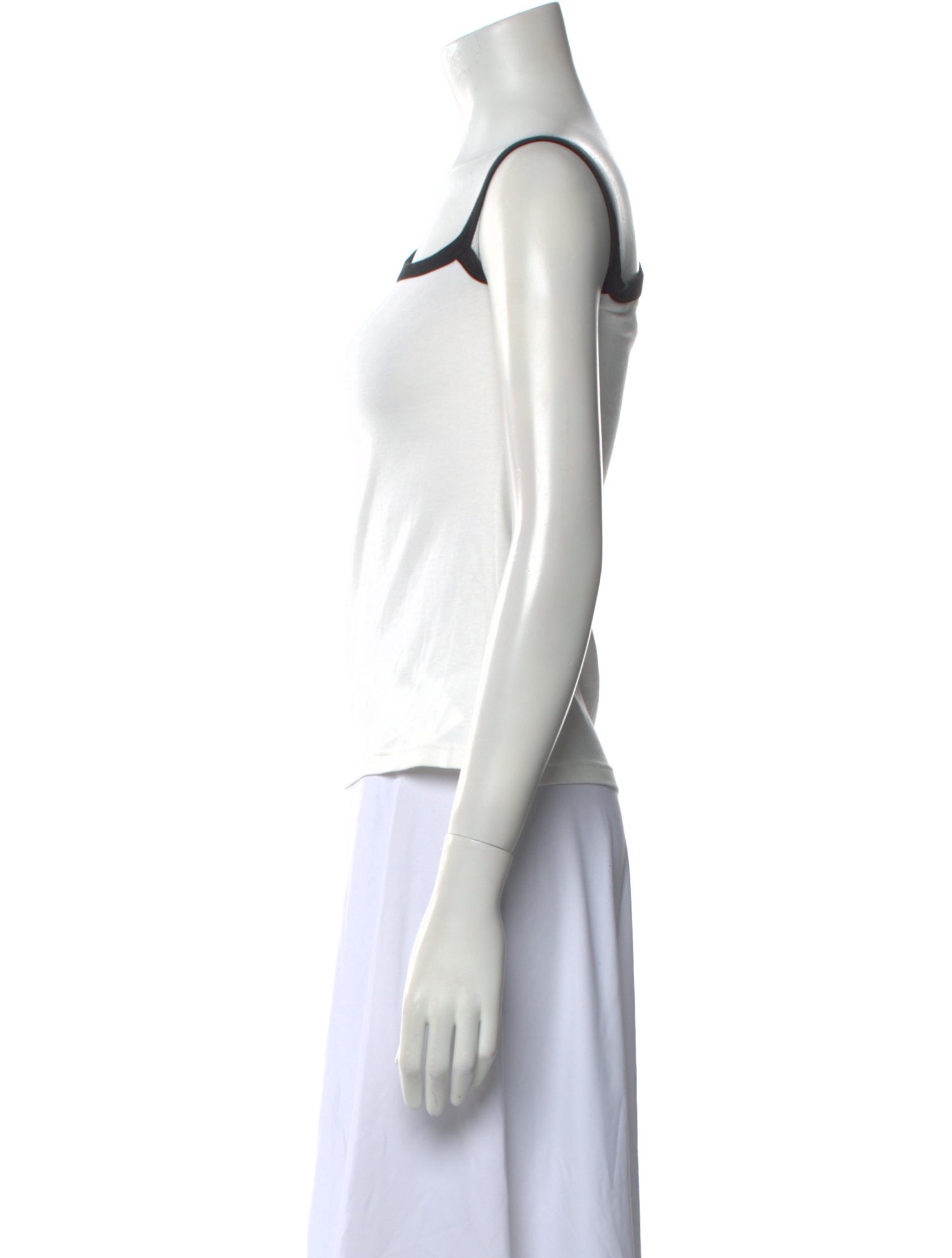 Courrèges One-Shoulder Long Sleeve Top