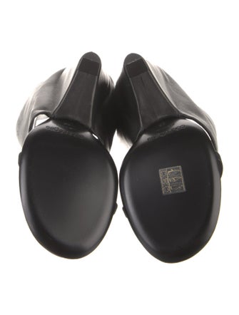 Courrèges Leather Slides