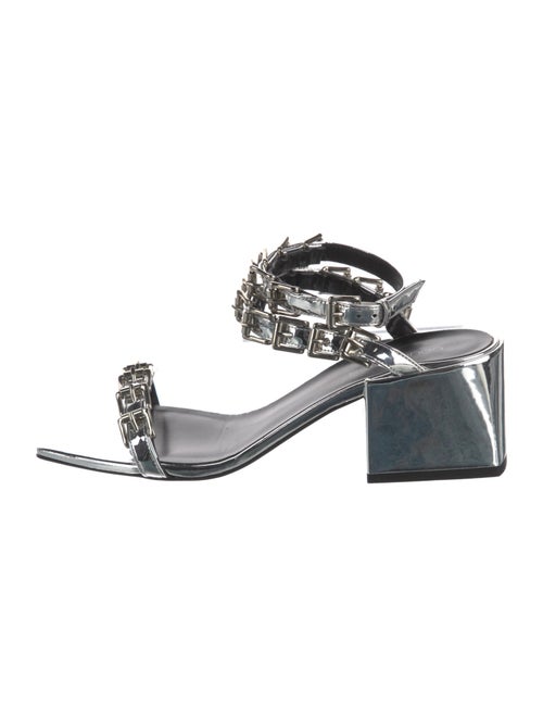 Courrèges Patent Leather Sandals