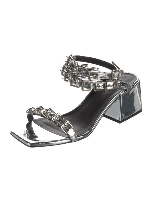 Courrèges Patent Leather Sandals