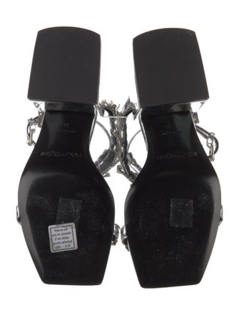 Courrèges Patent Leather Sandals