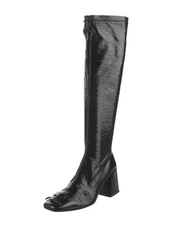 Courrèges Patent Leather Boots