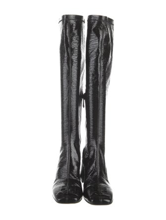 Courrèges Patent Leather Boots