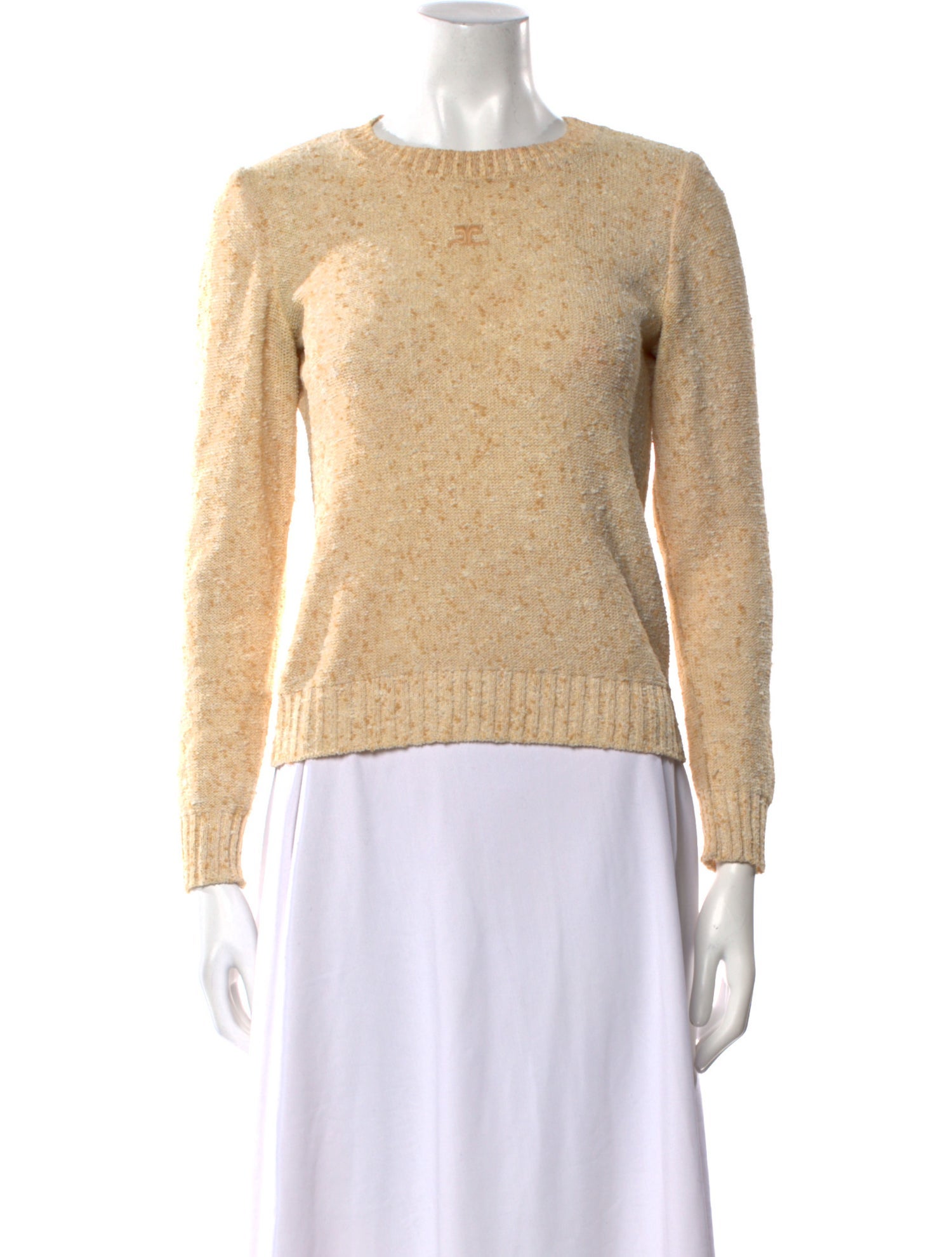 Courrèges Crew Neck Sweater