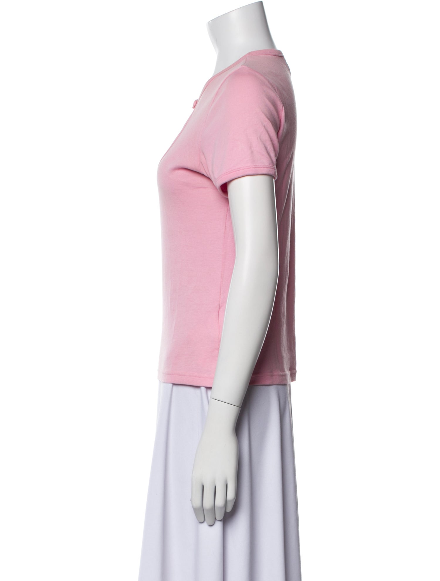 Courrèges Crew Neck Short Sleeve T-Shirt