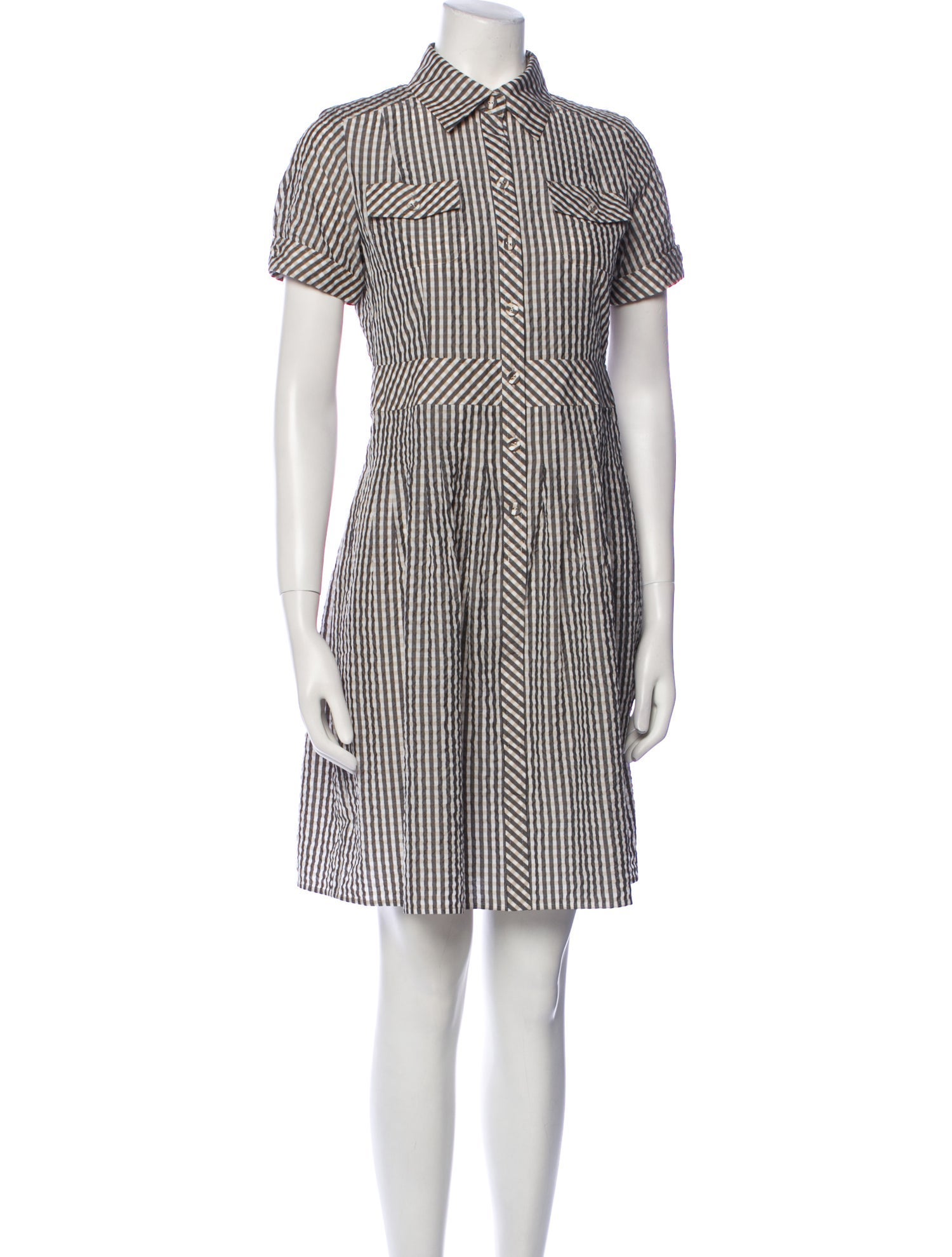 Courrèges Striped Mini Dress