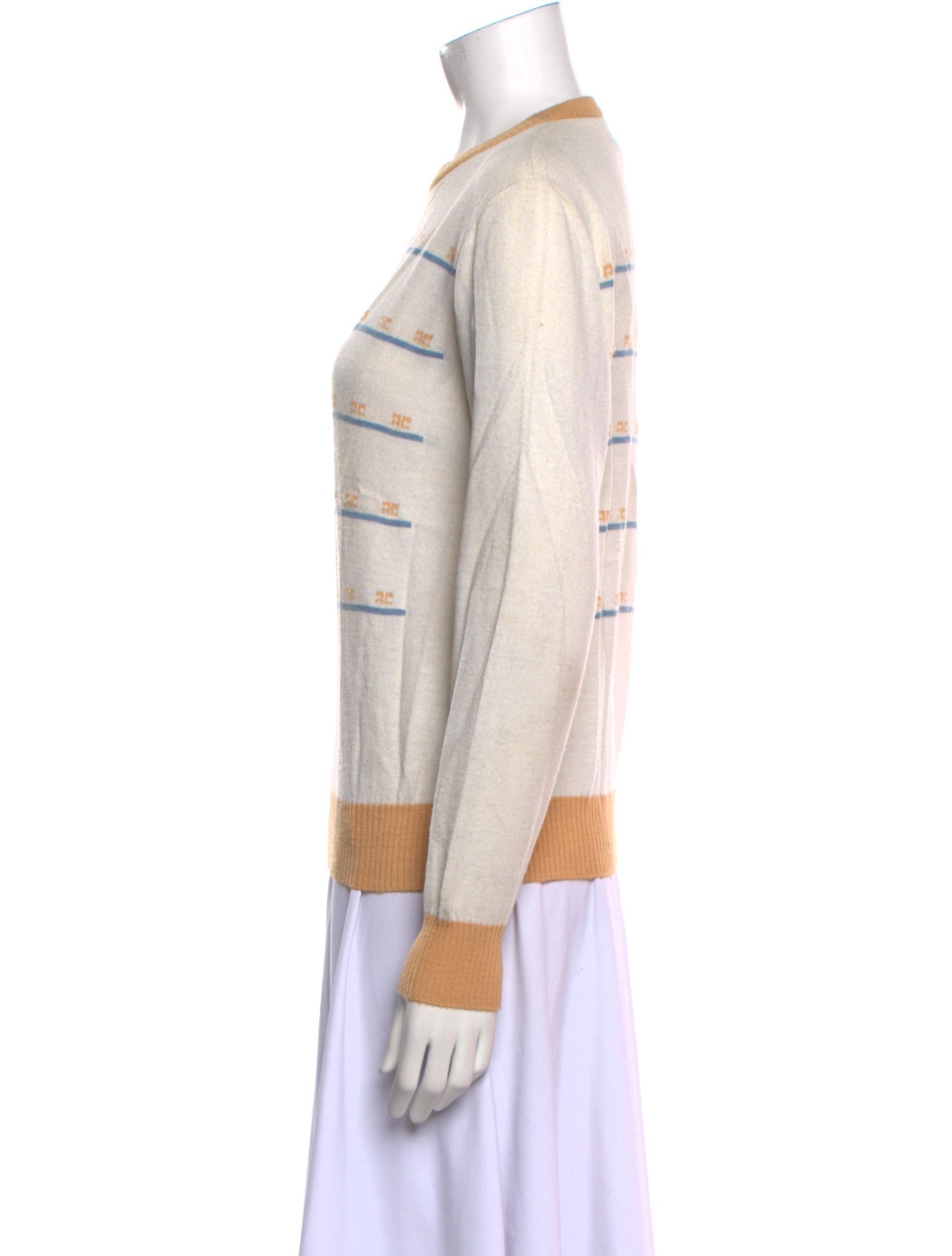 Courrèges Vintage Late 1970's - Early 1980's Sweater