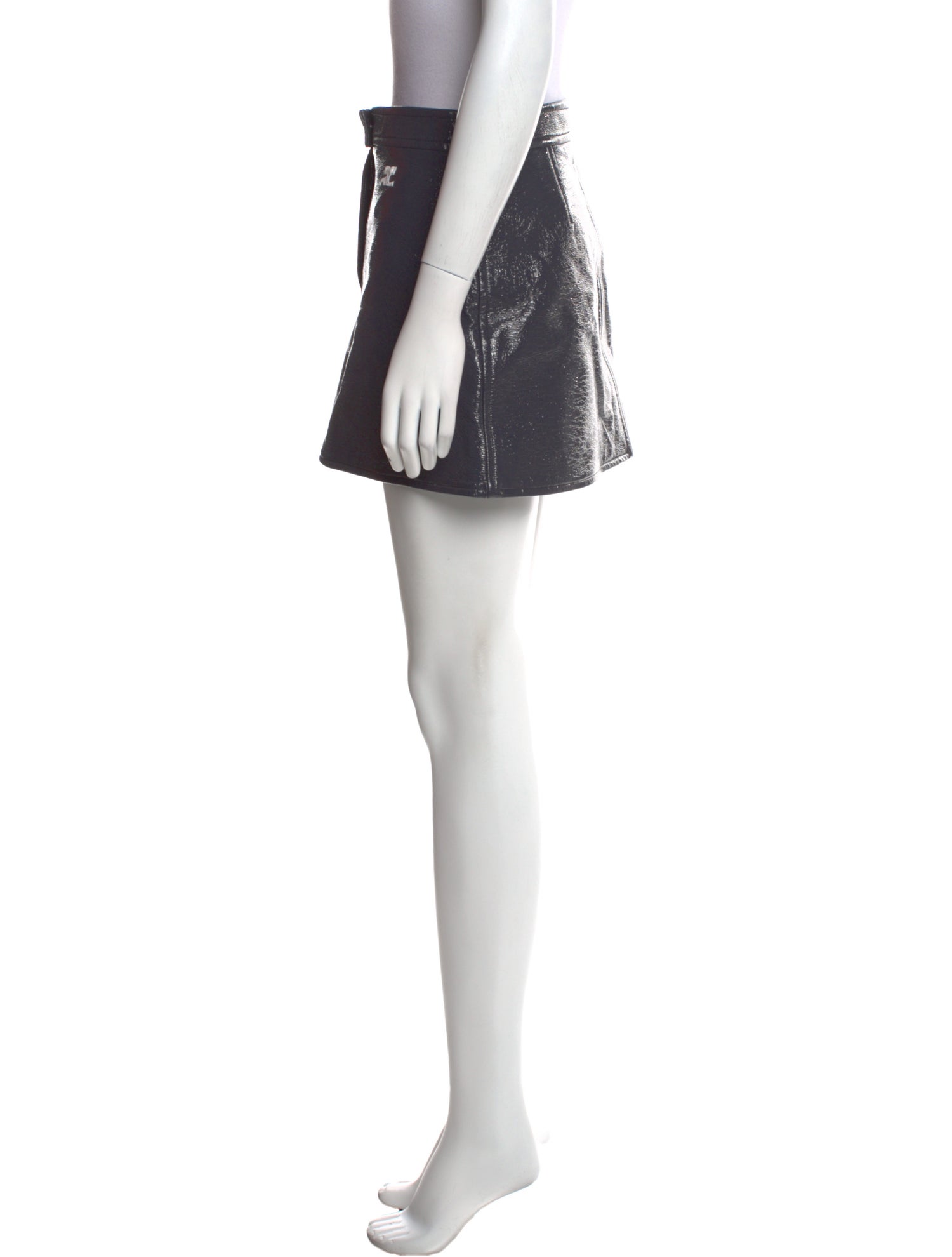 Courrèges Embroidered Accent Mini Skirt w/ Tags