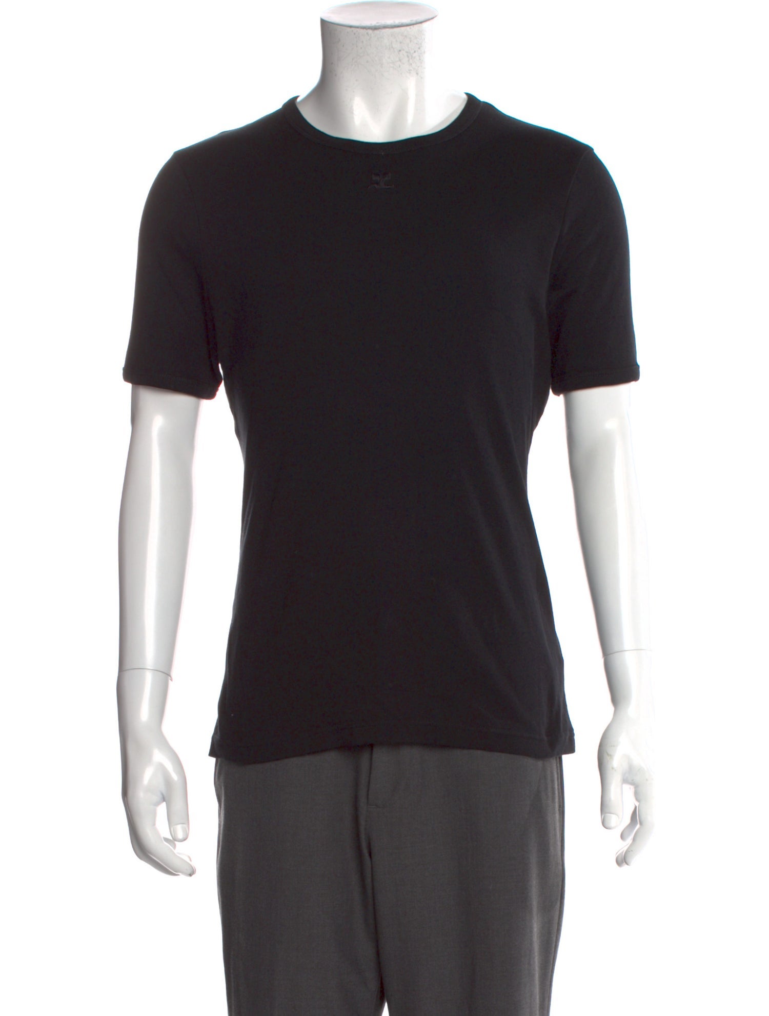 Courrèges Crew Neck Short Sleeve T-Shirt