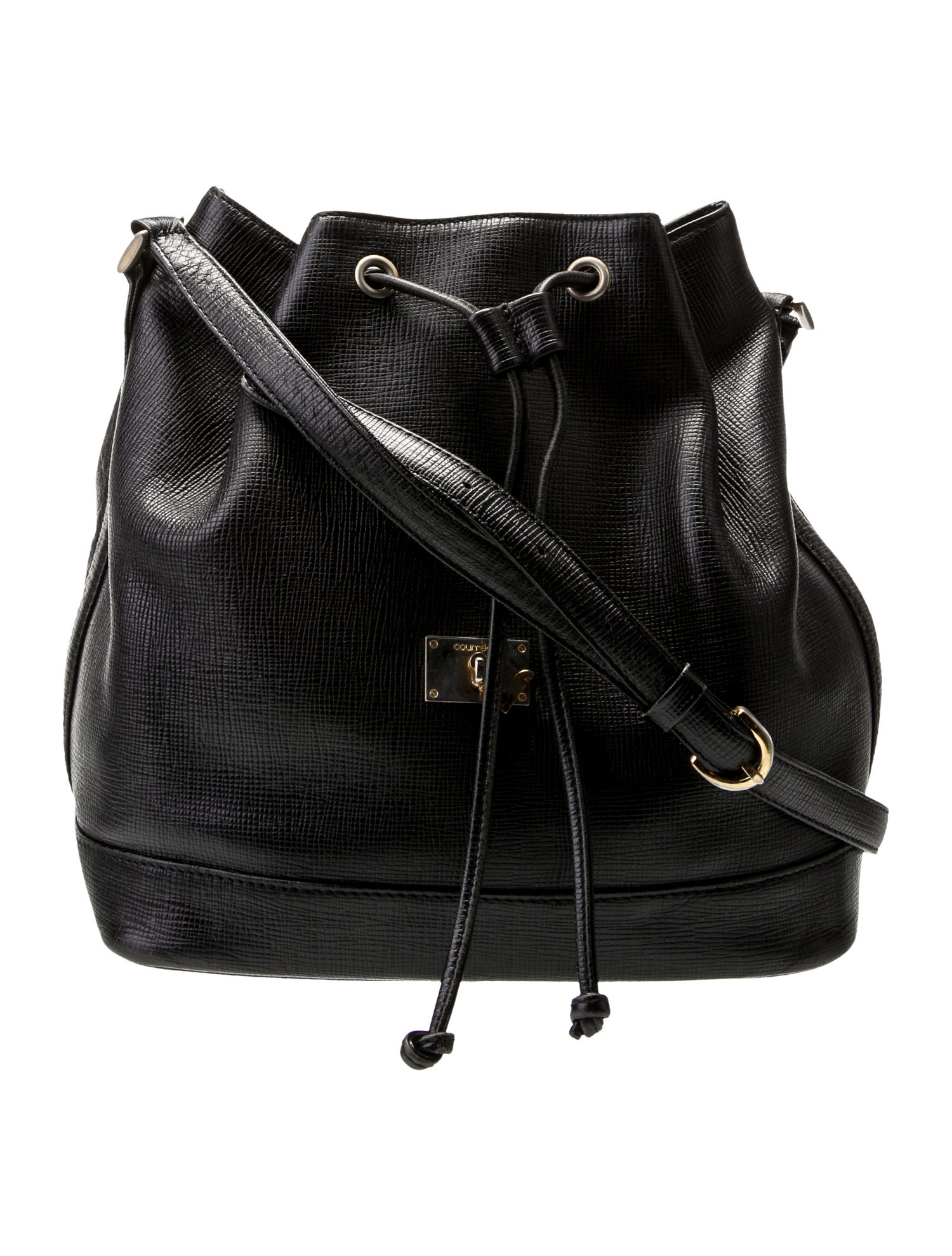 Courrèges Leather Bucket Bag