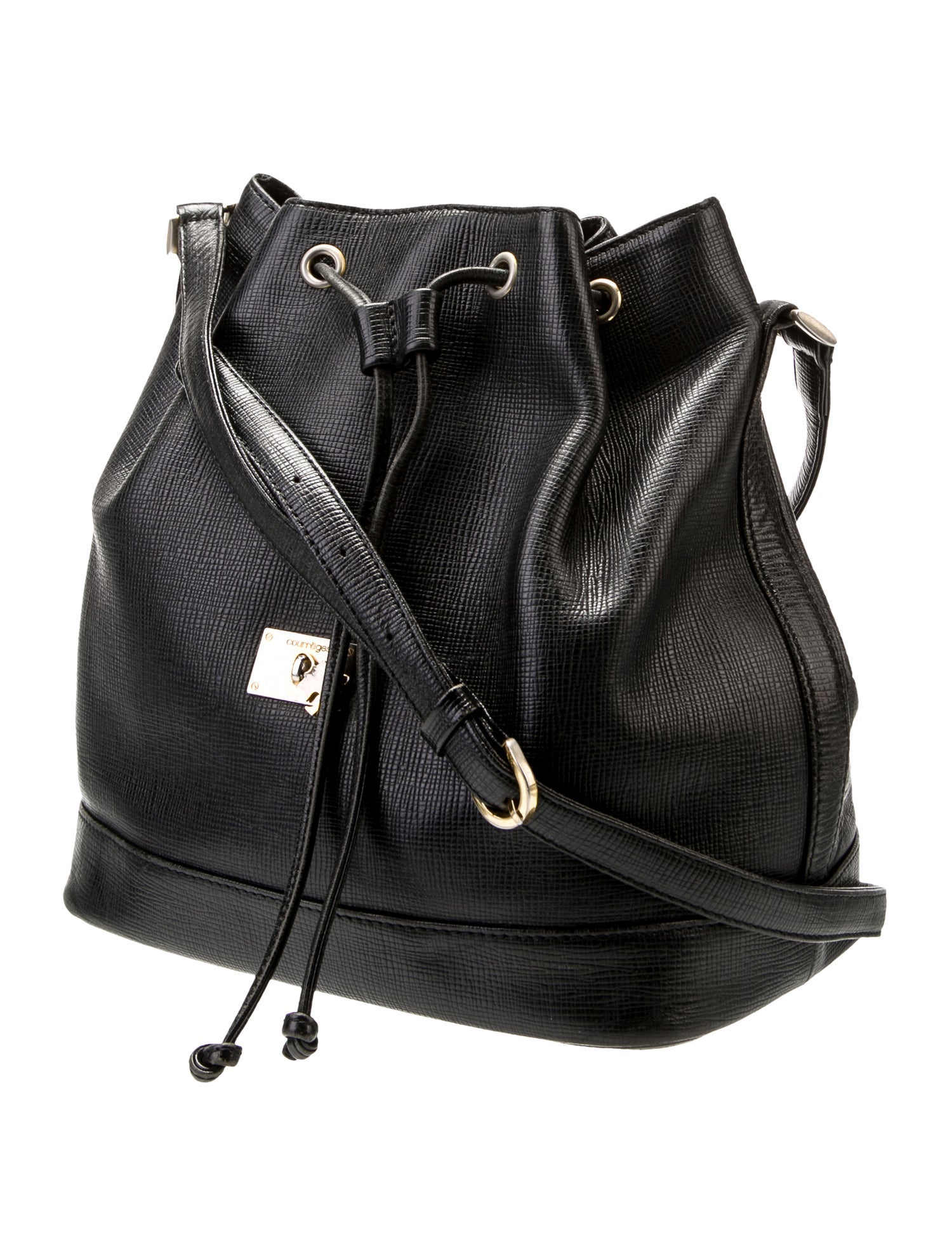 Courrèges Leather Bucket Bag