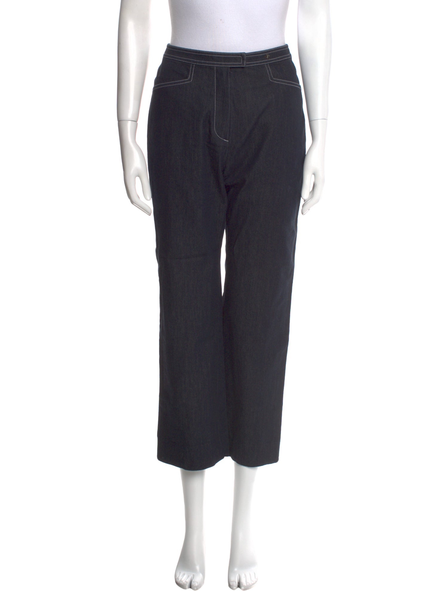Courrèges High-Rise Wide Leg Jeans