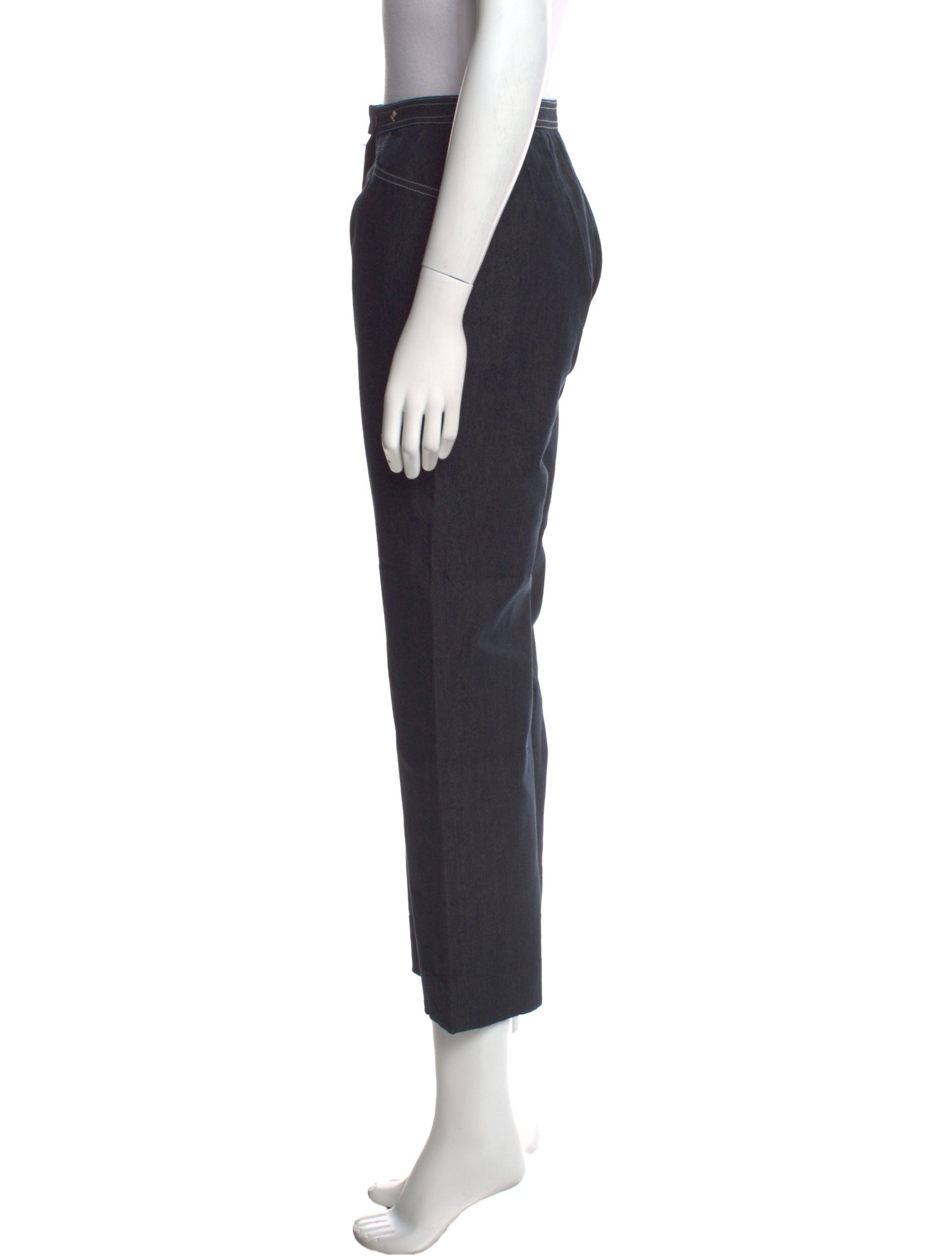 Courrèges High-Rise Wide Leg Jeans