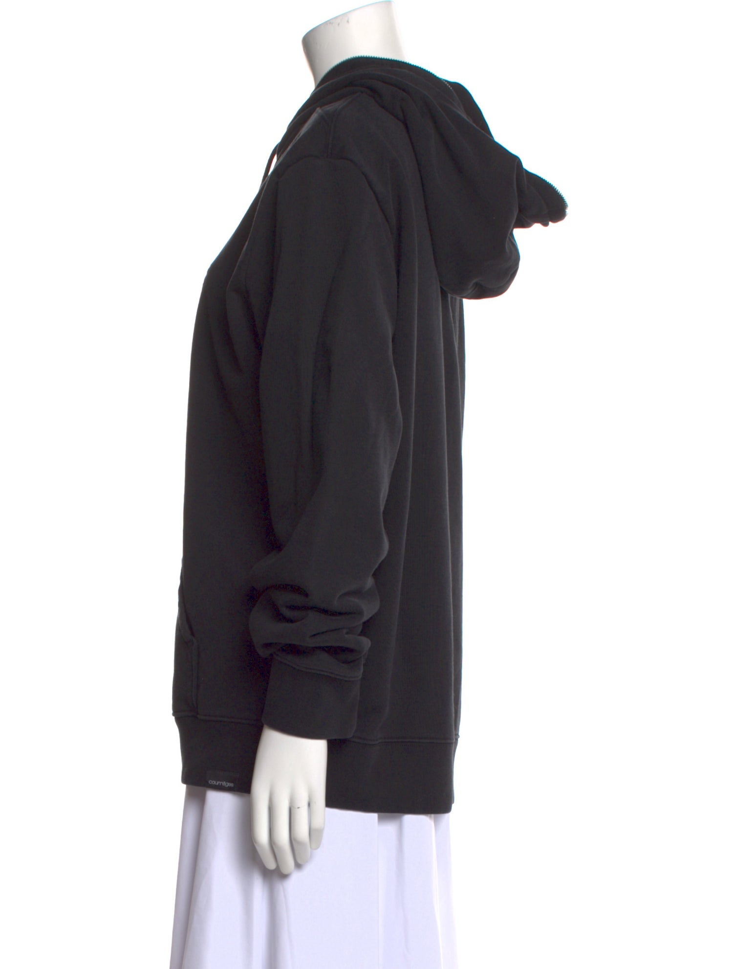 Courrèges Crew Neck Long Sleeve Sweatshirt