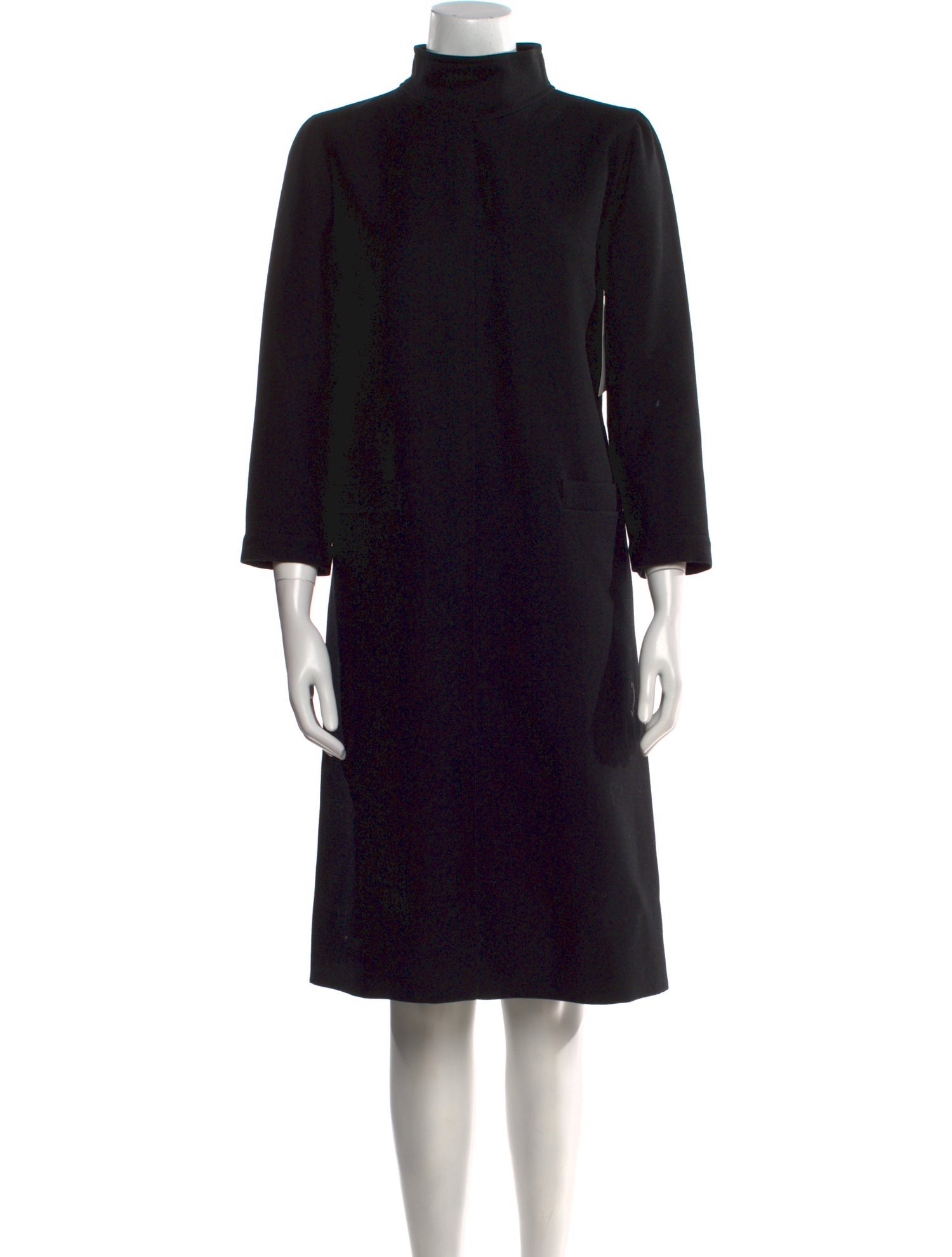 Courrèges Wool Midi Length Dress