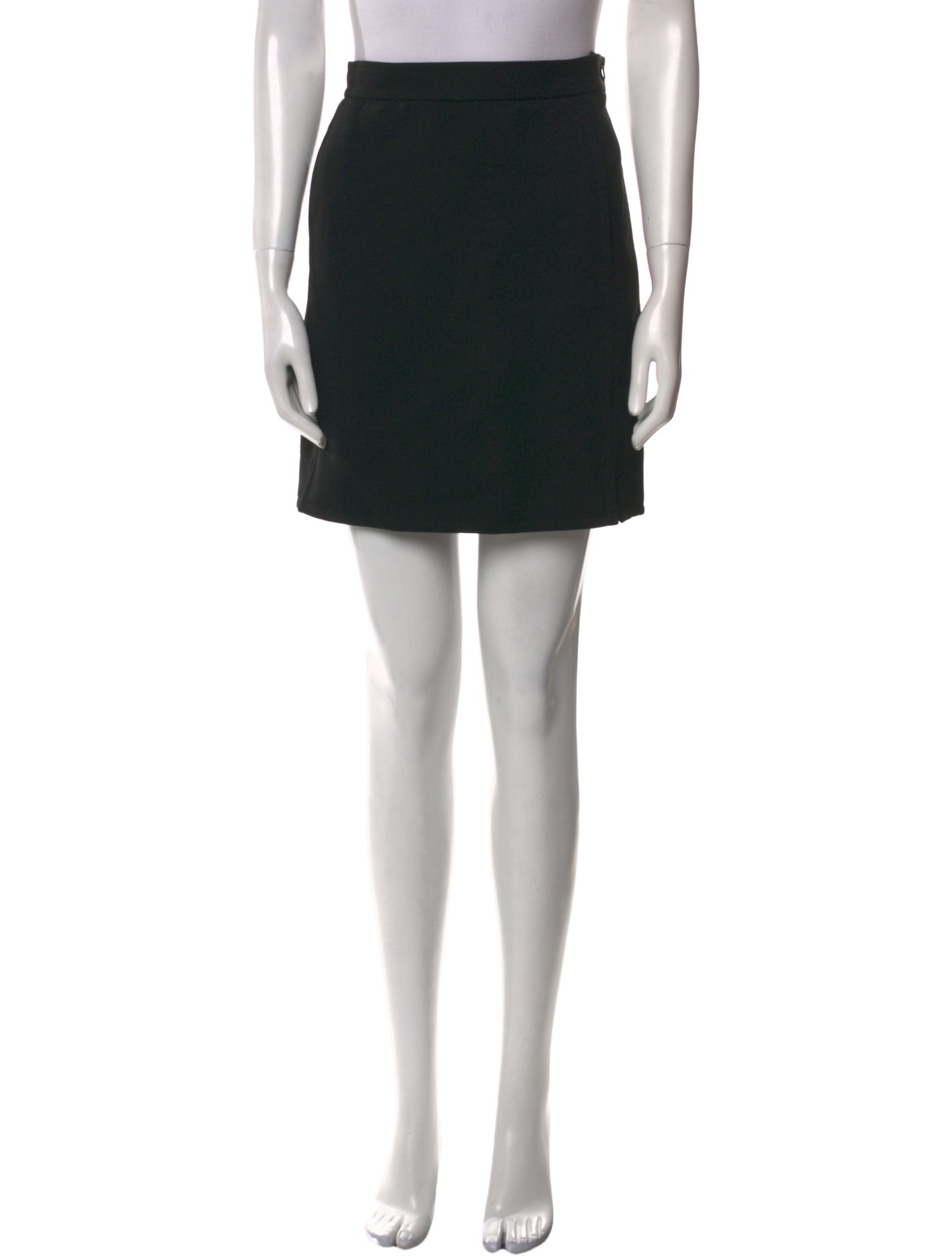 Courrèges Wool Knee-Length Skirt w/ Tags
