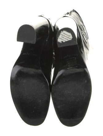Courrèges Patent Leather Sock Boots