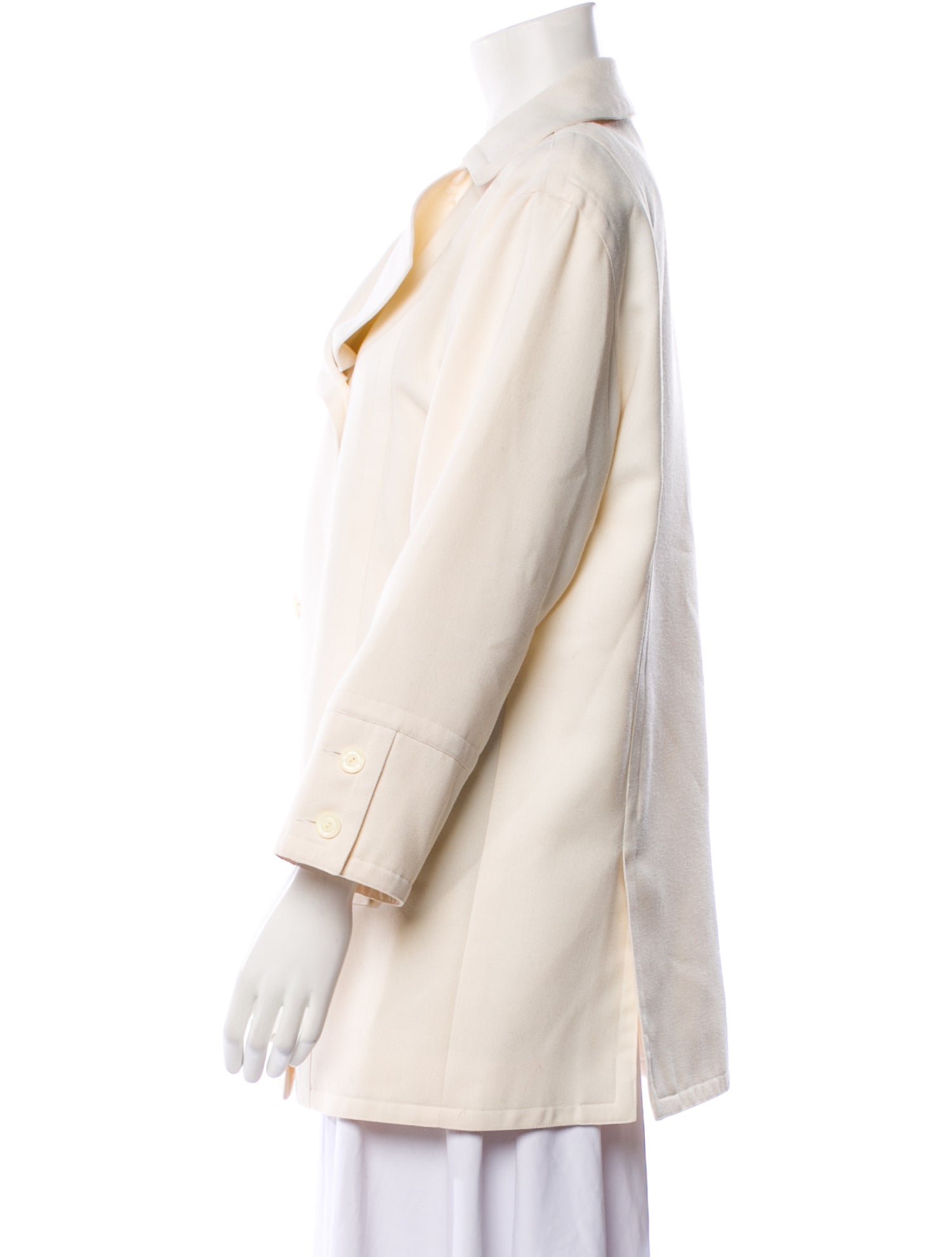 Courrèges Vintage Late 1980's - Early 1990's Peacoat