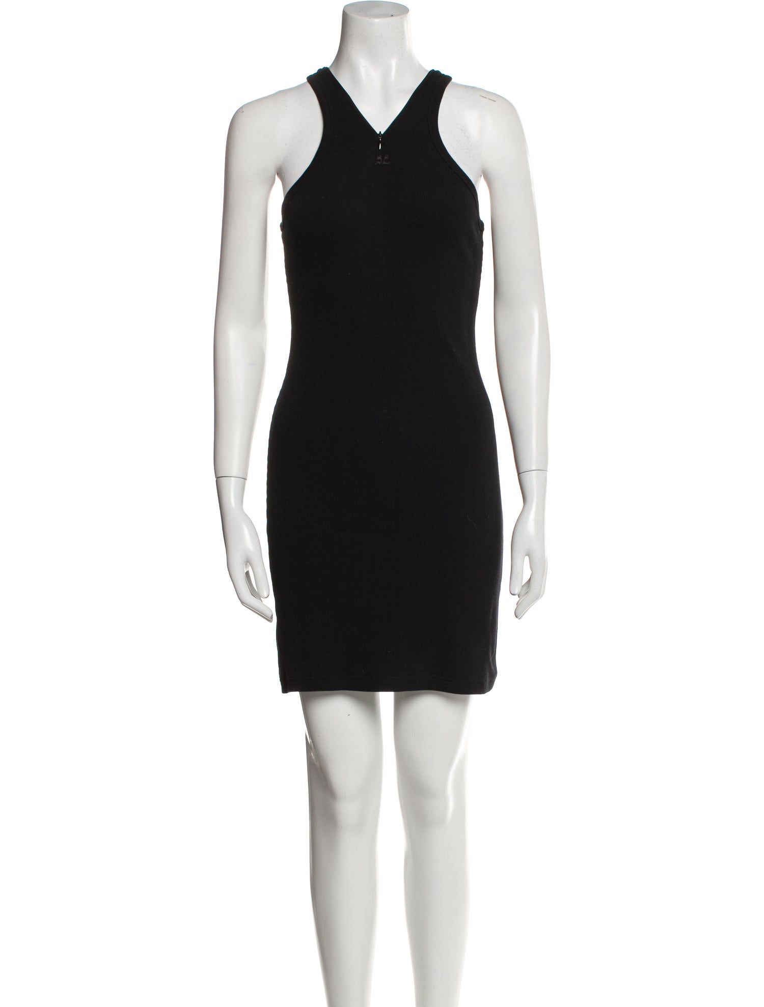Courrèges V-Neck Mini Dress w/ Tags