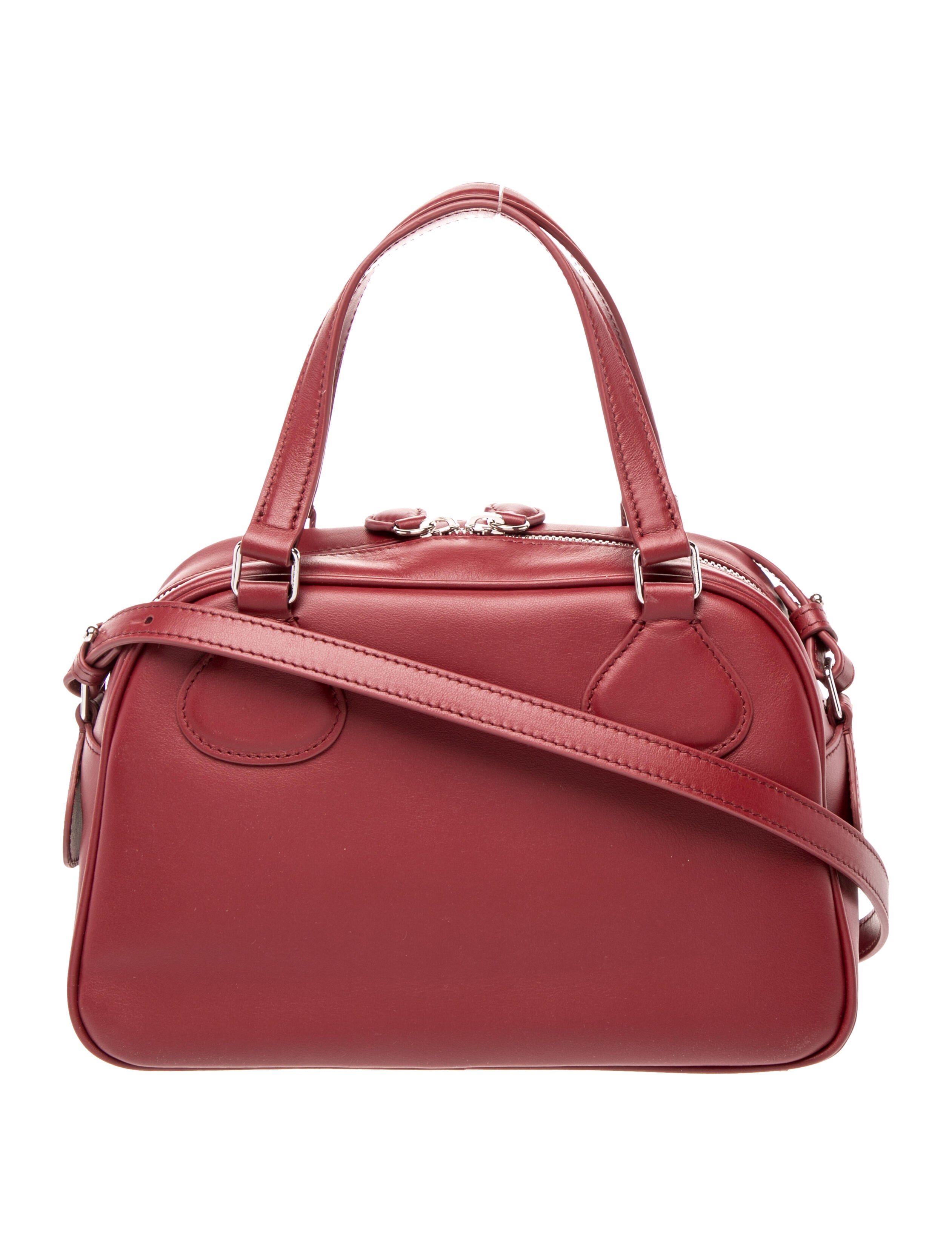 Courrèges Leather Shoulder Bag