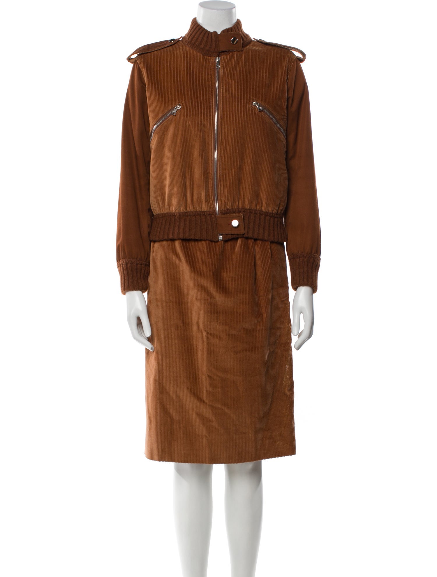 Courrèges Vintage Late 1960's - Early 1970's Skirt Suit