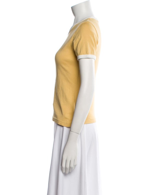 Courrèges Crew Neck Short Sleeve T-Shirt