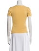Courrèges Crew Neck Short Sleeve T-Shirt