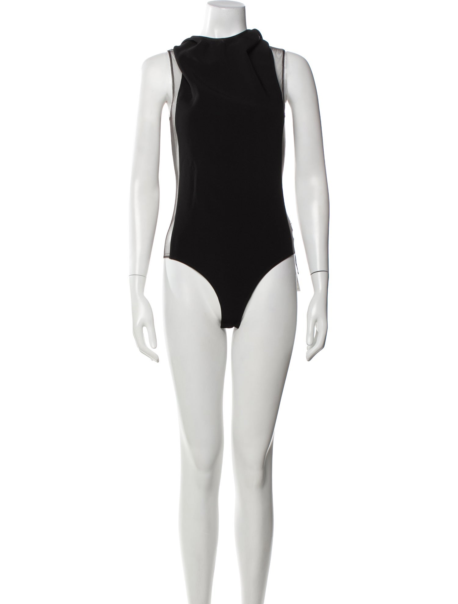 Courrèges Turtleneck Sleeveless Bodysuit