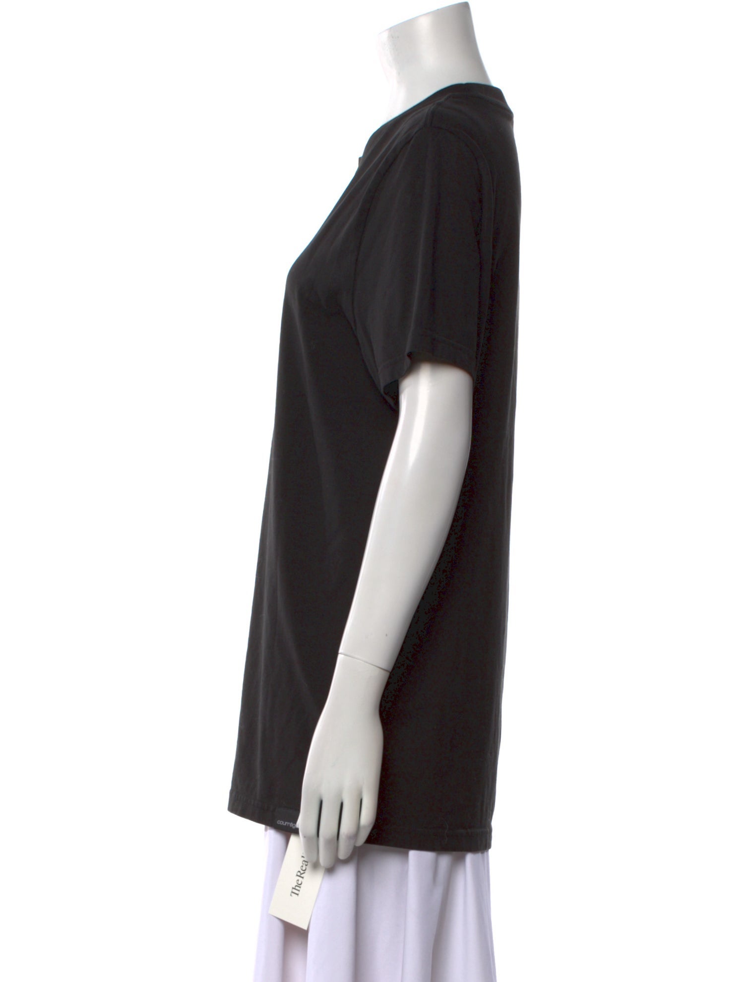 Courrèges Crew Neck Short Sleeve T-Shirt