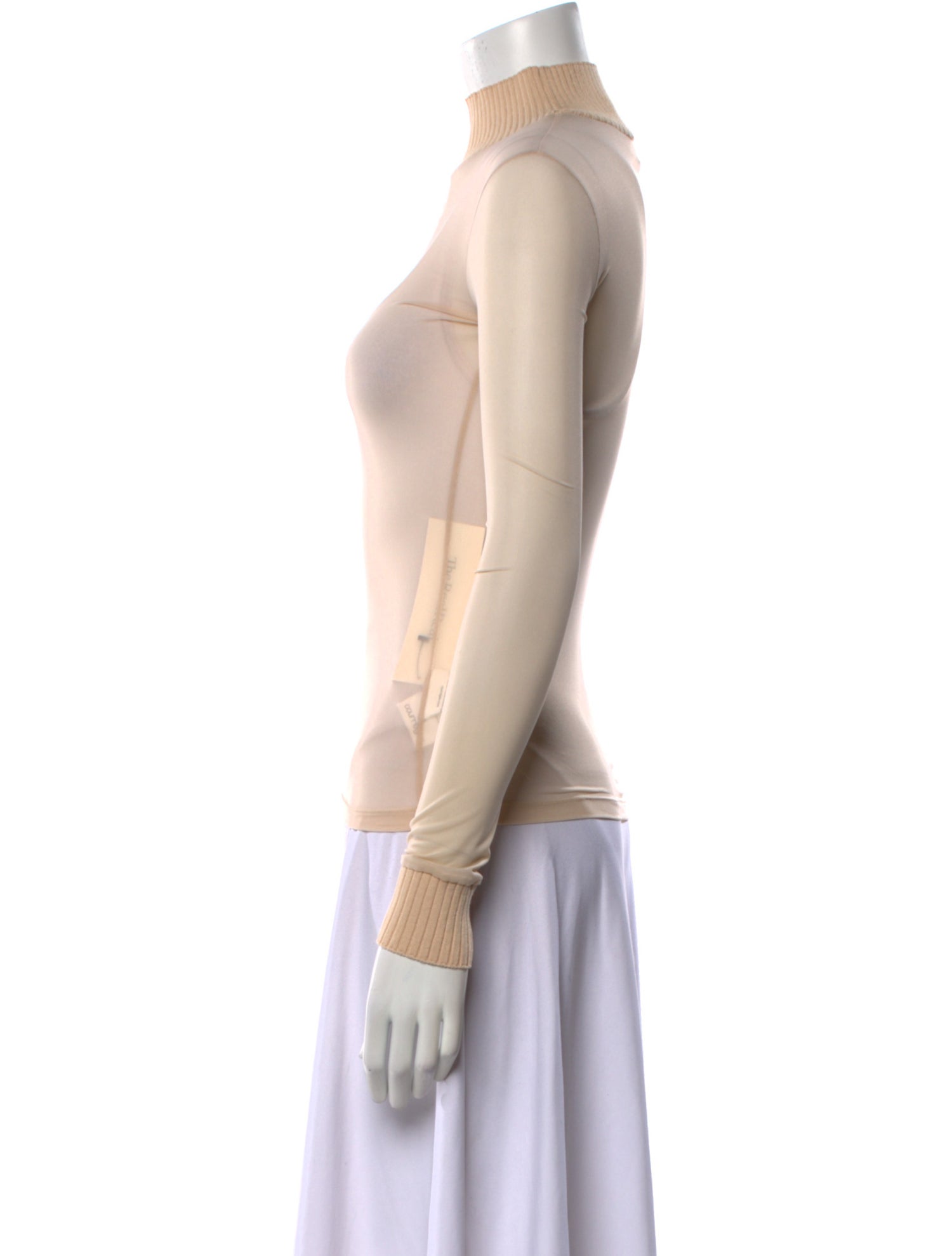 Courrèges Turtleneck Long Sleeve Top