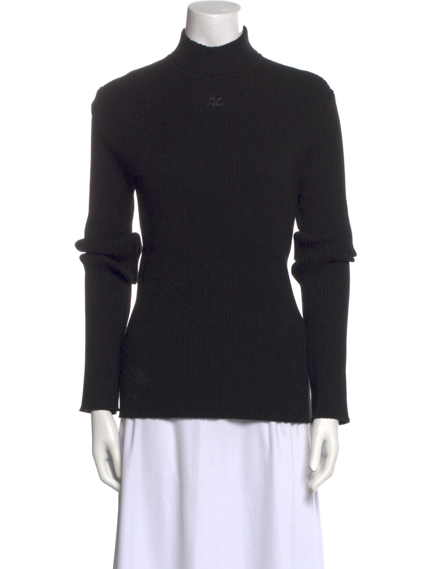 Courrèges Turtleneck Long Sleeve Top