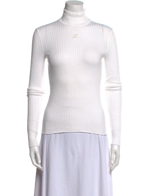 Courrèges Turtleneck Long Sleeve Top