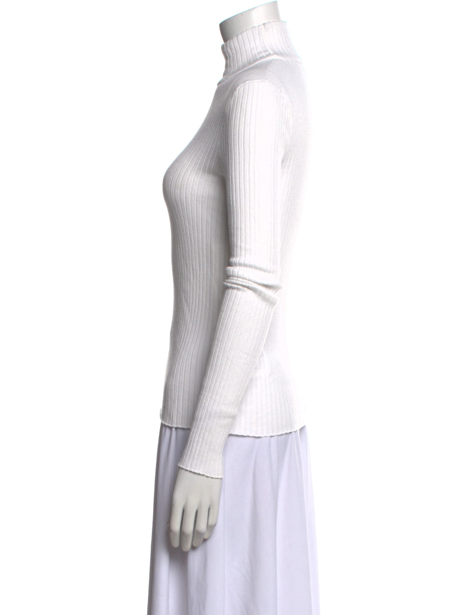 Courrèges Turtleneck Long Sleeve Top
