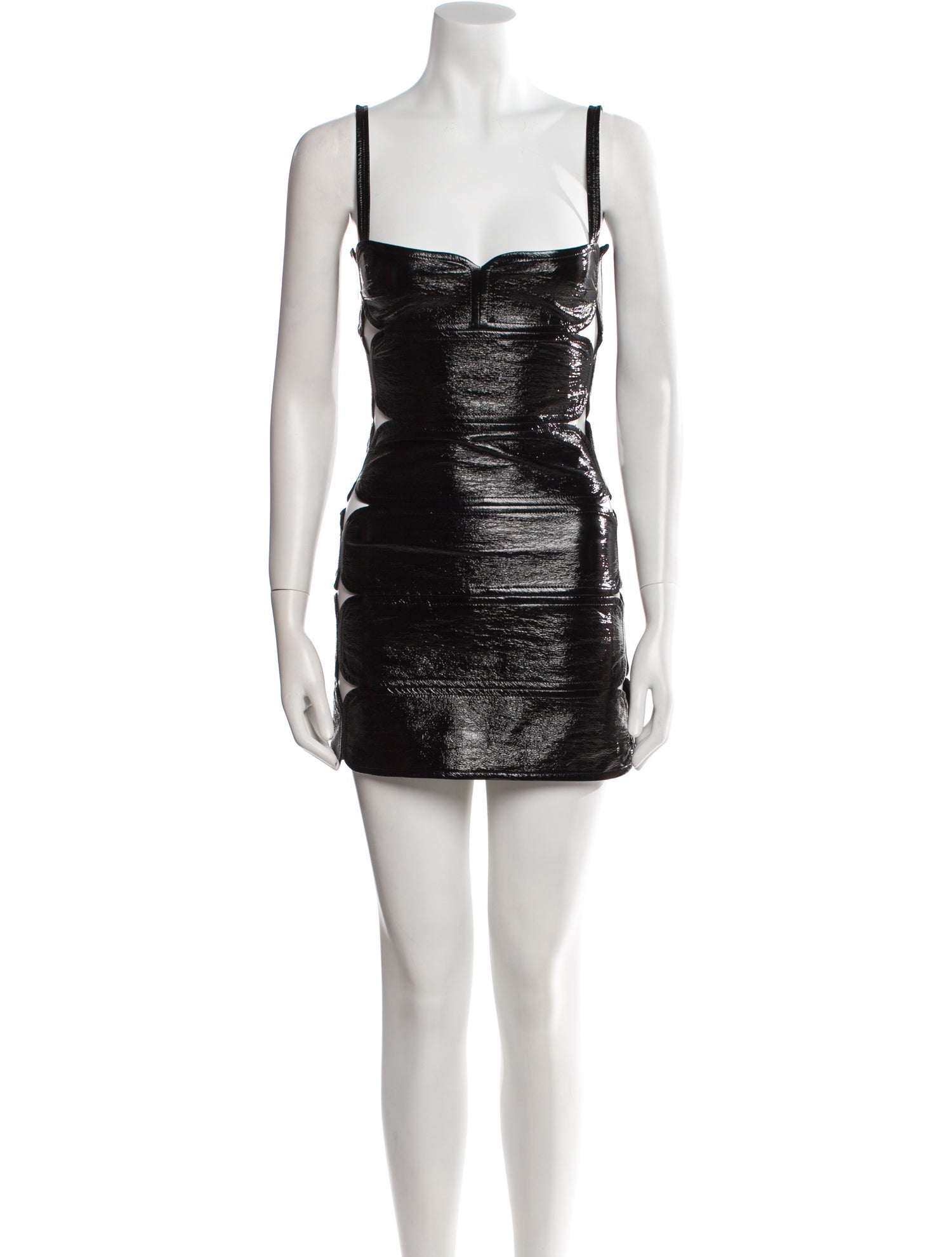 Courrèges Square Neckline Mini Dress