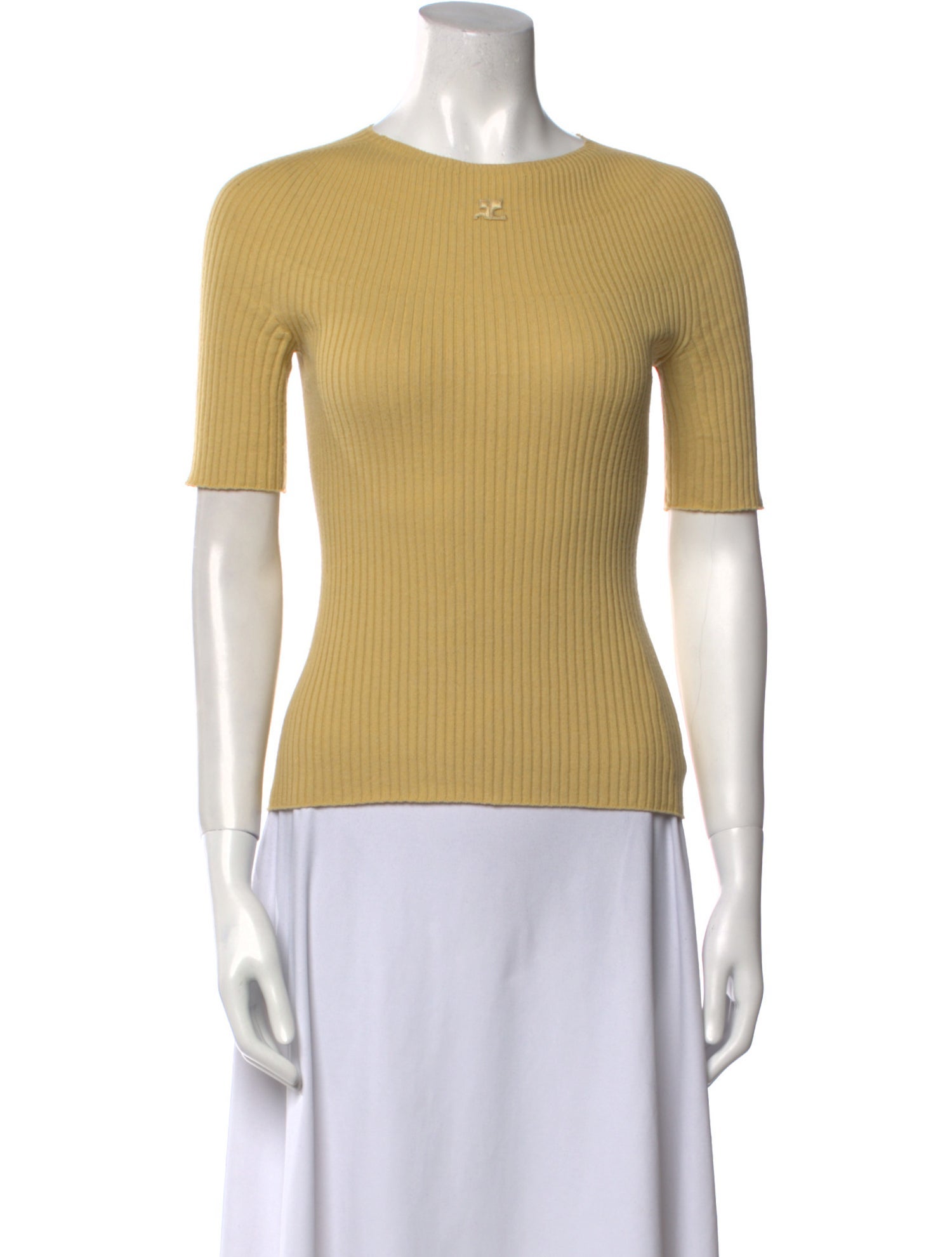 Courrèges Crew Neck Sweater