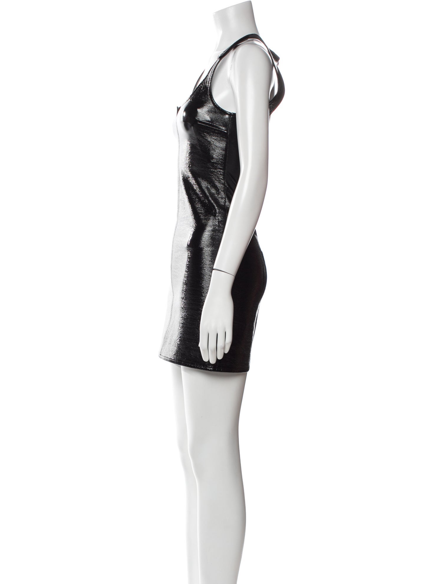 Courrèges Square Neckline Mini Dress