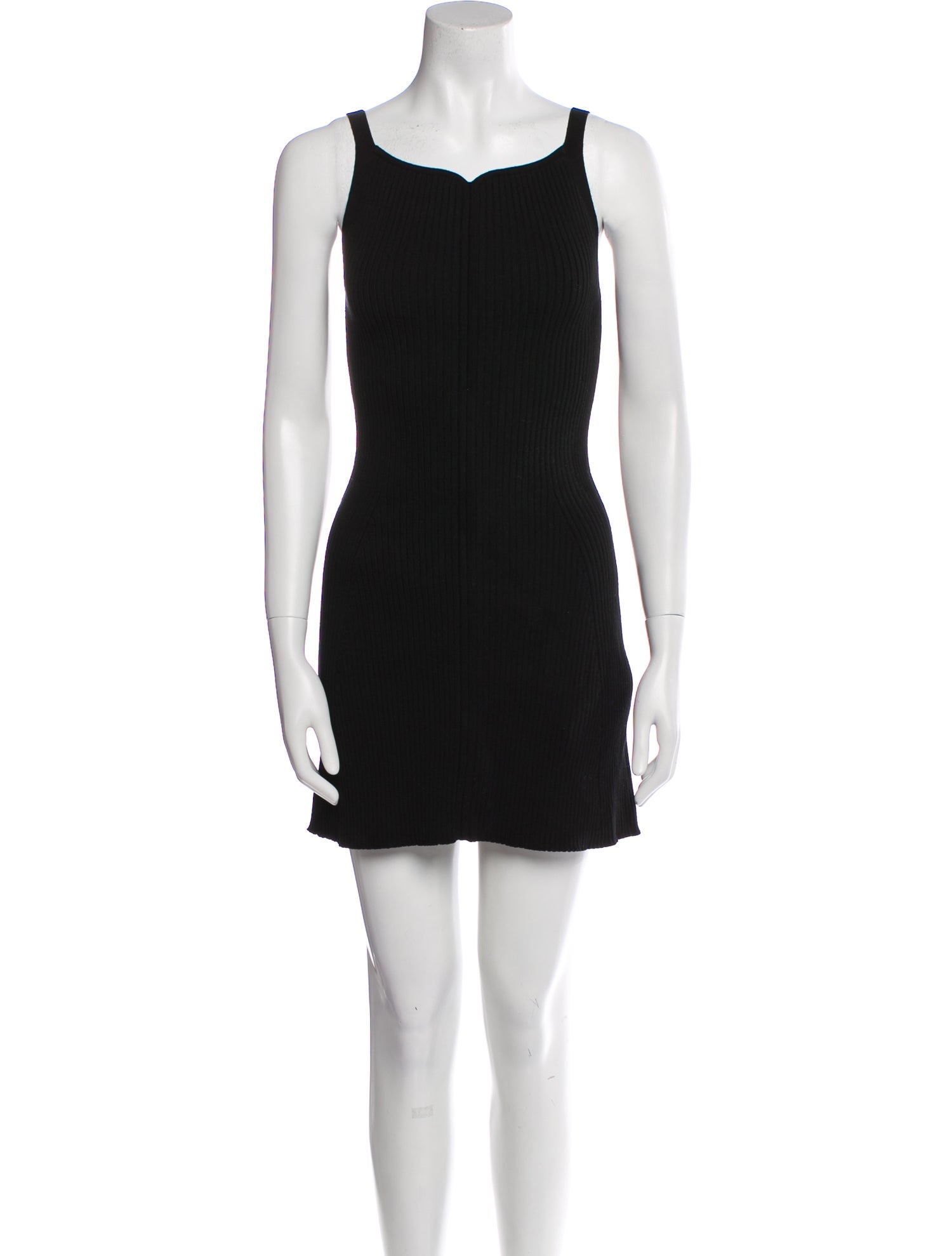 Courrèges Square Neckline Mini Dress