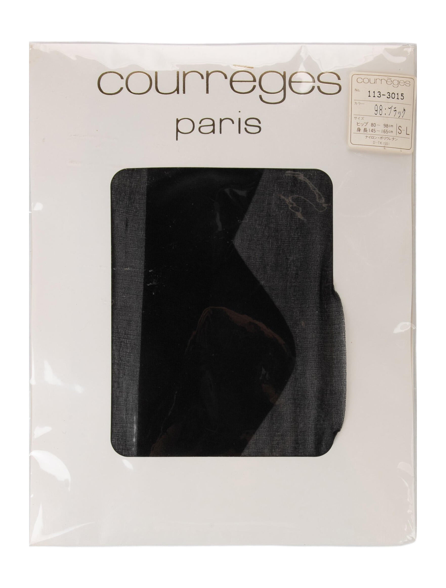 Courrèges Hosiery w/Tags