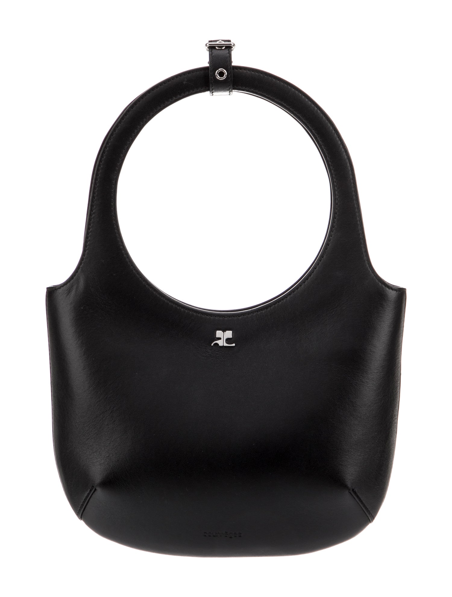 Courrèges Leather Shoulder Bag