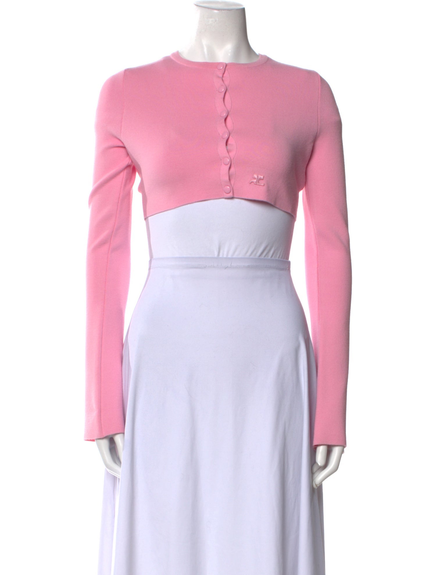 Courrèges Crew Neck Sweater