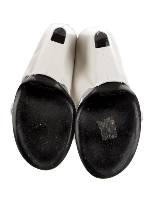 Courrèges Leather Slides